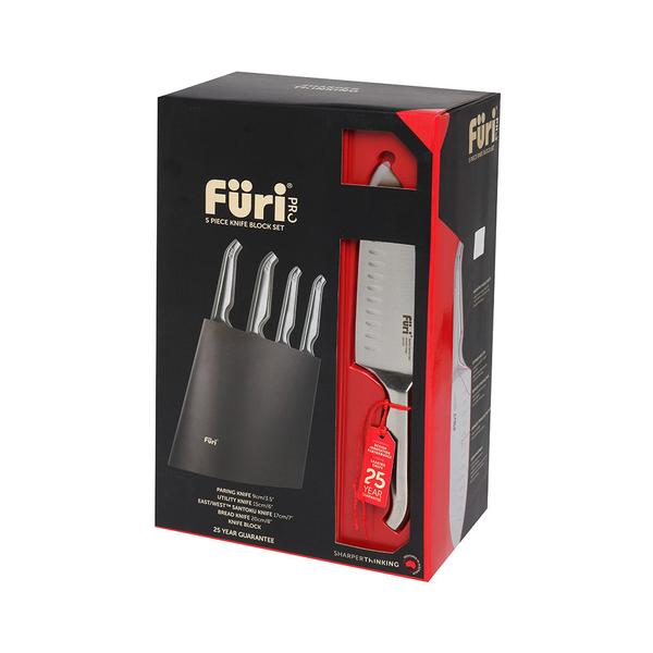 Pro Angular Knife Block Set 5 Piece