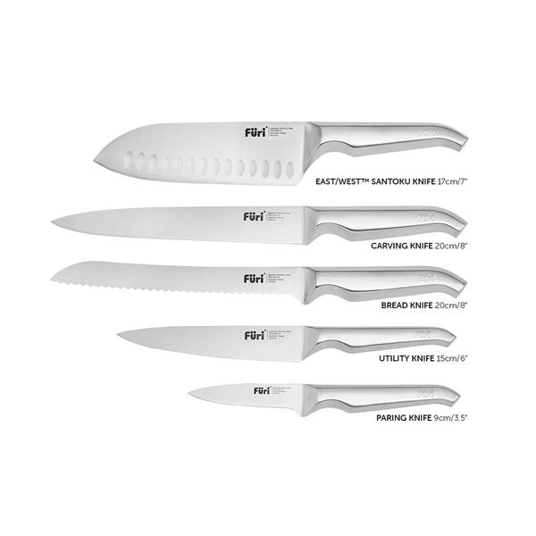Pro Vault Knife Block Set 6 Piece