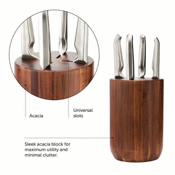 Pro Capsule Knife Block Set 5 Piece