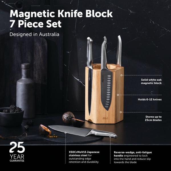 Pro Magnetic Hexagonal Knife Block Set 7 Piece