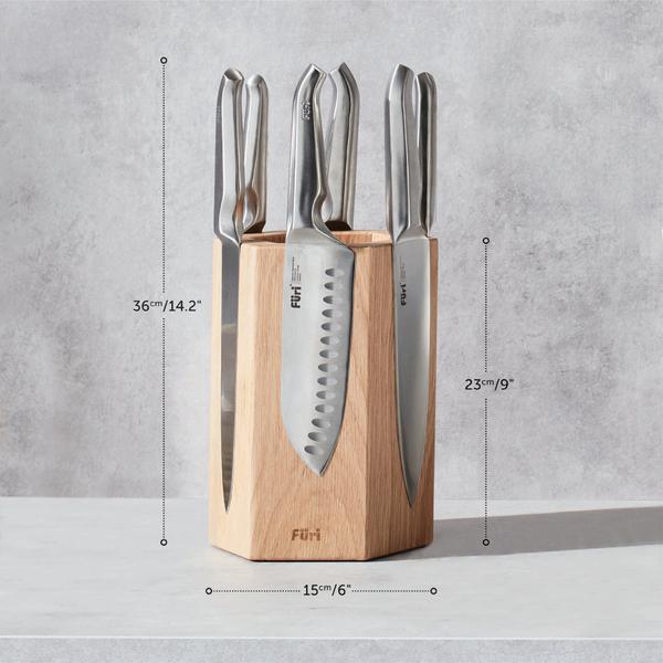 Pro Magnetic Hexagonal Knife Block Set 7 Piece