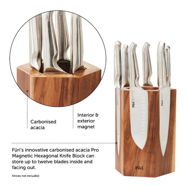 Pro Magnetic Hexagonal Knife Block