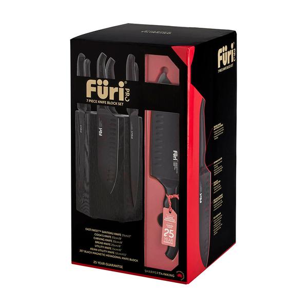 Pro Jet Black Magnetic Hexagonal Block Set 7 Piece