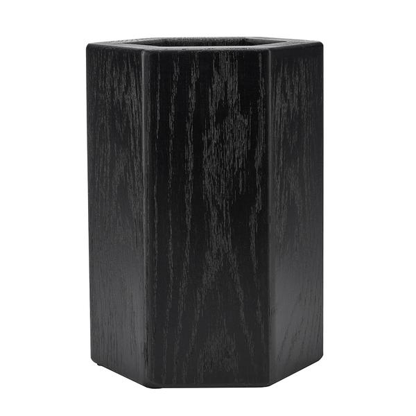 Pro Jet Black Magnetic Hexagonal Knife Block