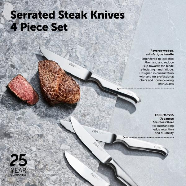 Serrated Steak Knives 4 piece set