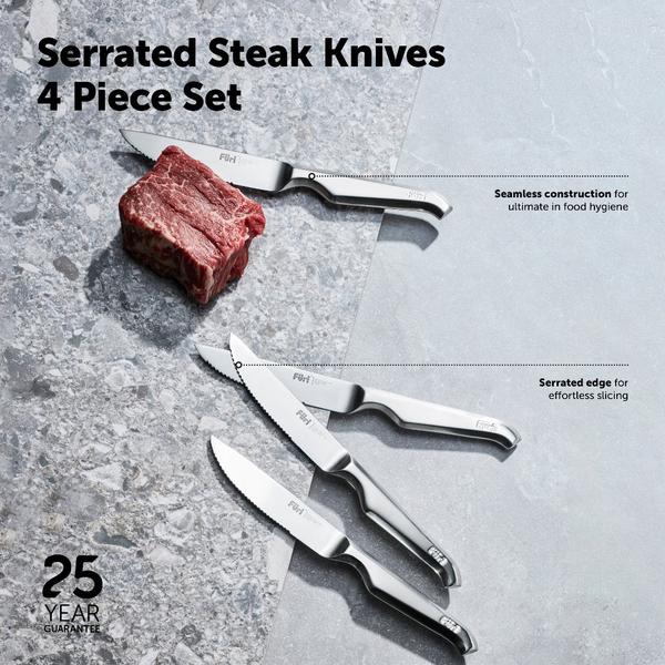 Serrated Steak Knives 4 piece set