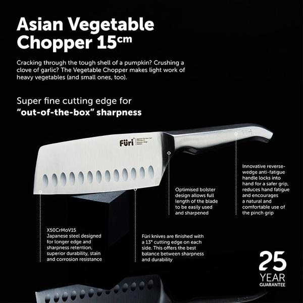 Pro Asian Vegetable Chopper 15cm