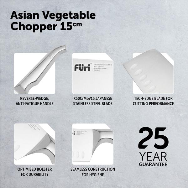 Pro Asian Vegetable Chopper 15cm