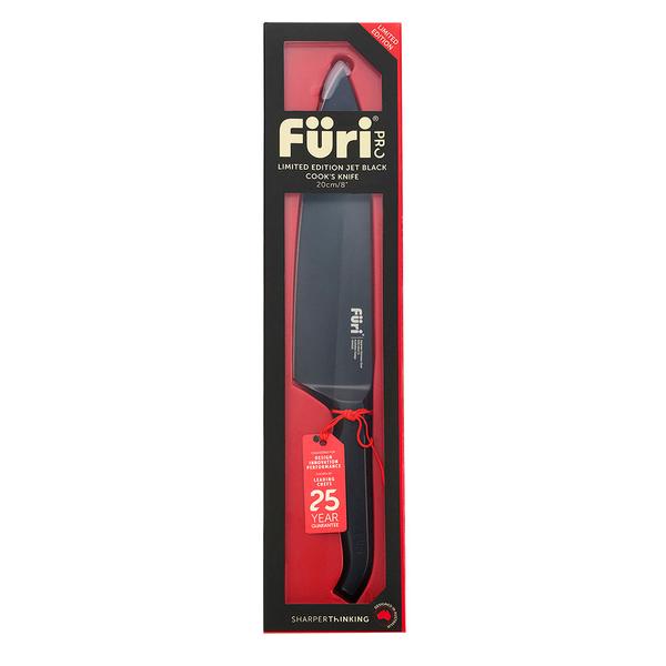 Pro Jet Black Cook's Knife 20cm