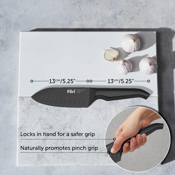 Pro Jet Black East/West™ Santoku Knife 13cm