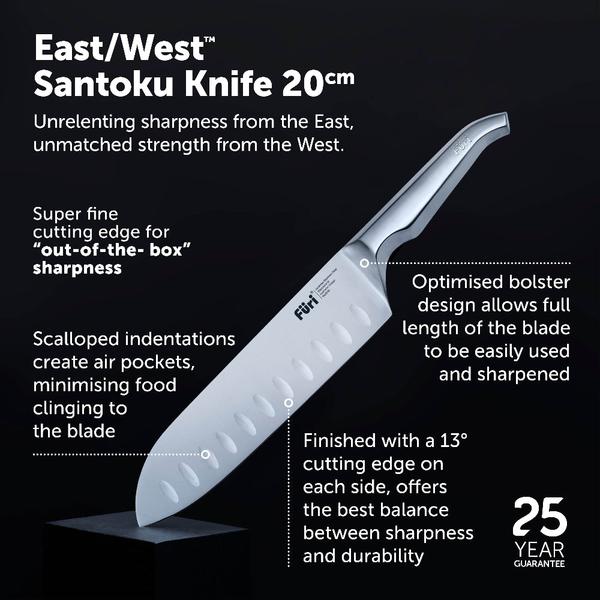 Pro East/West™ Santoku Knife 20cm