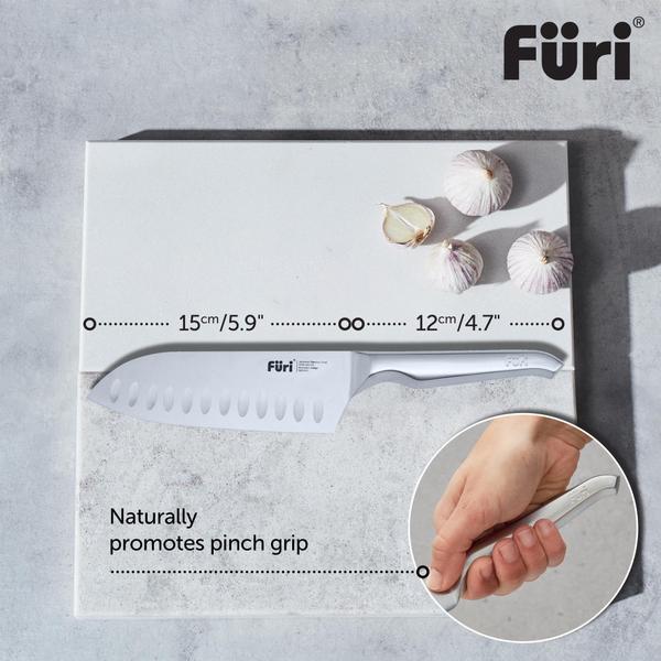 Small Grip East/West™ Santoku Knife 15cm