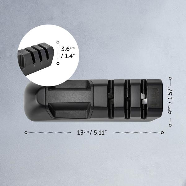 Pull Through 3 Stage Sharpener