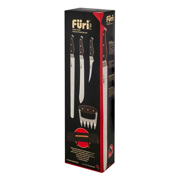 Triple Rivet Pitmaster Roll Set 4 Piece