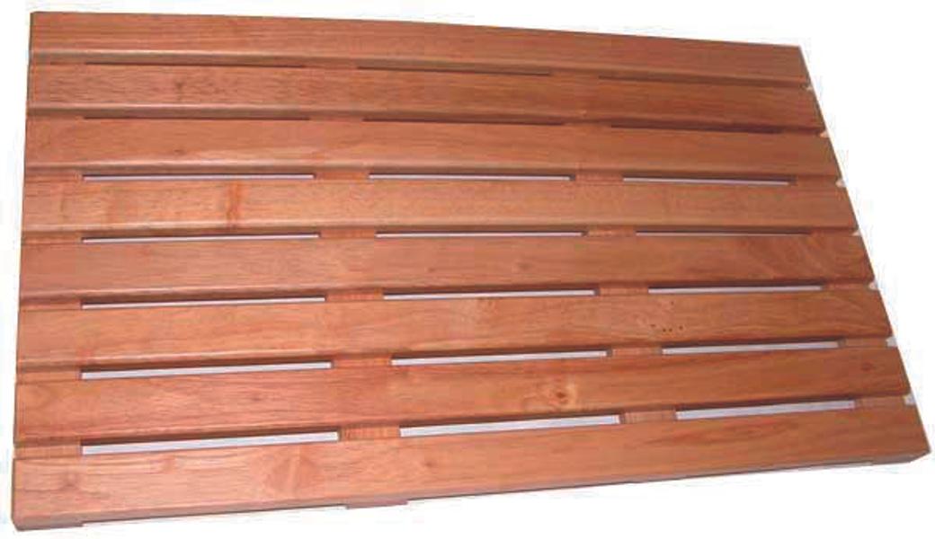 Rubberwood Bathroom Mat