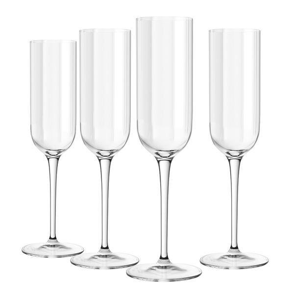 Jazz Champagne Flute 210ml 4 pack