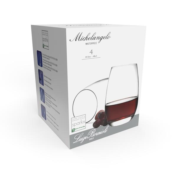 Michelangelo Masterpiece Stemless 460ml Set of 4
