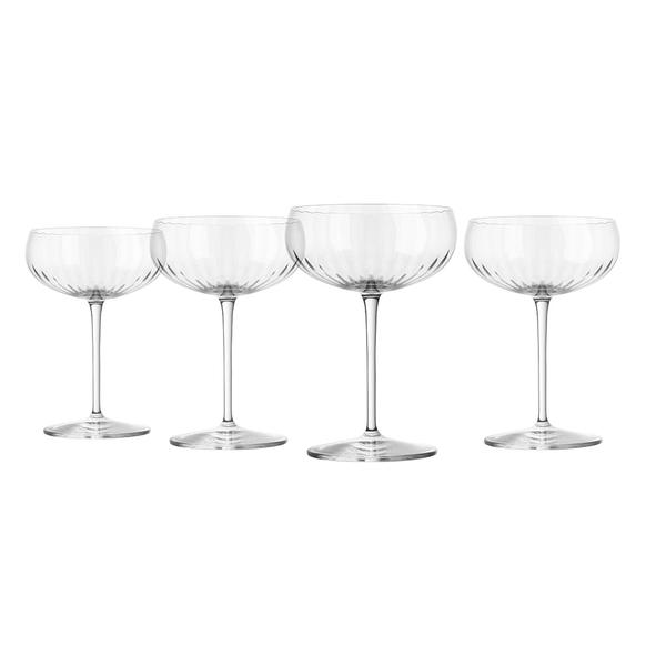 Optica Champagne Coupe 300ml 4 pack
