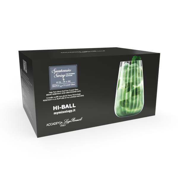 Speakeasies Swing Hi-Ball 570ml Set of 6
