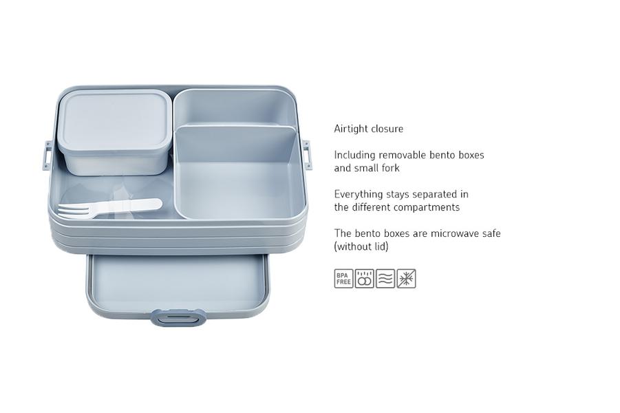 Bento Box Large in Nordic Blue