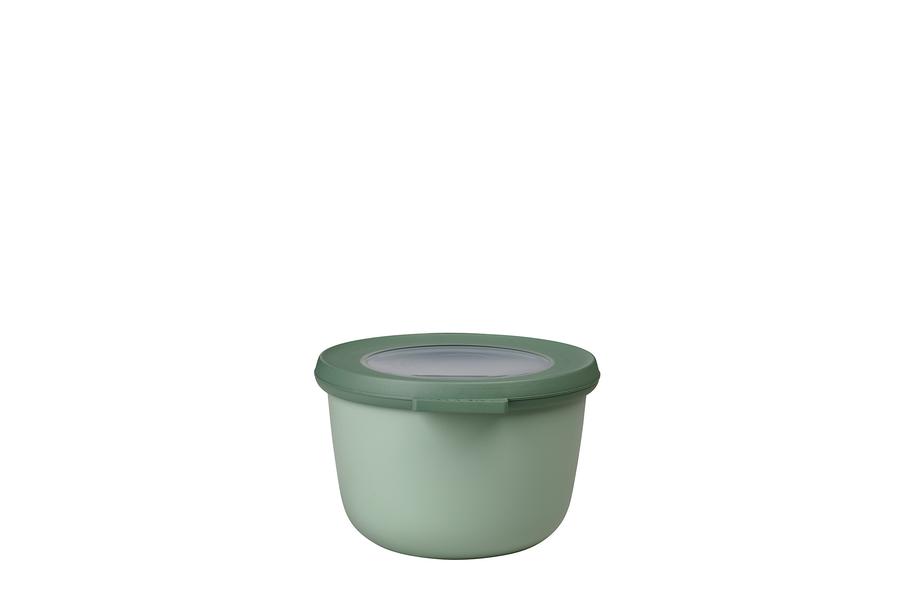 Cirqula Round Storage Bowl 500ml in Nordic sage