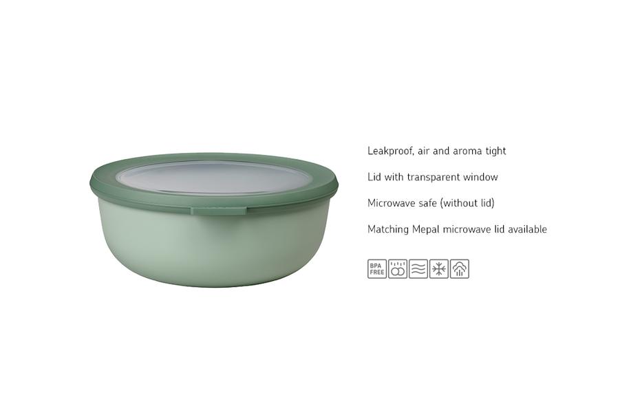 Cirqula Round 3 piece small set in Nordic Sage