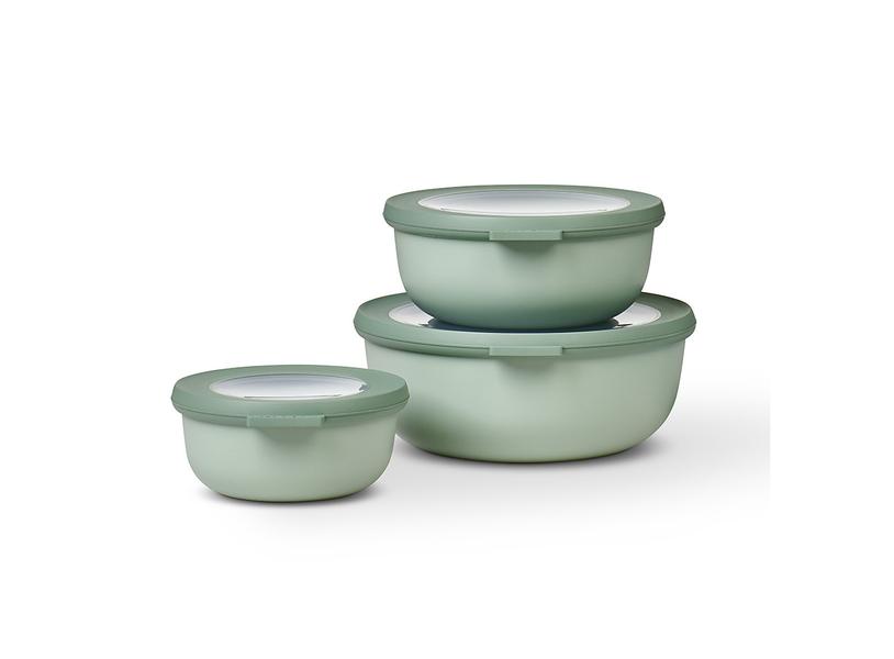 Cirqula Round 3 piece small set in Nordic Sage