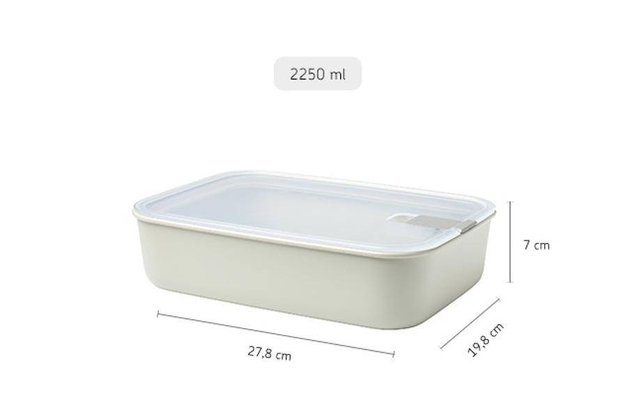Easyclip 2550ml Nordic White