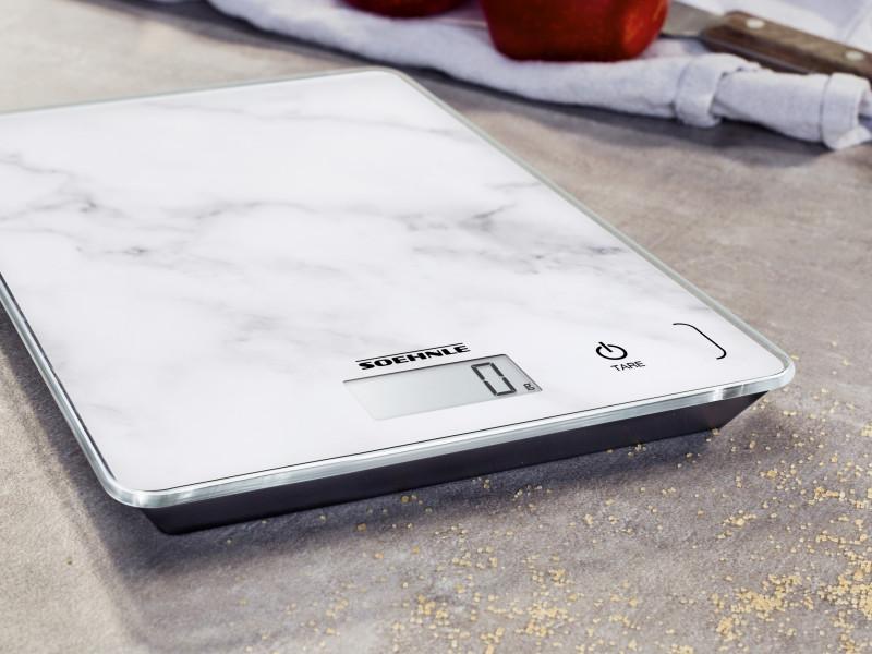 Page Compact Marble Kitchen Scale