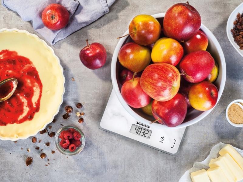 Page Compact Marble Kitchen Scale