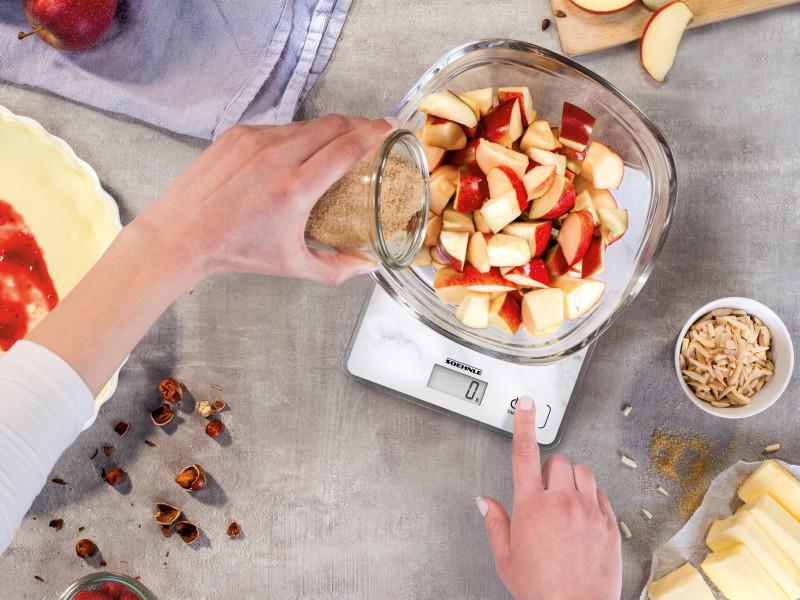 Page Compact Marble Kitchen Scale