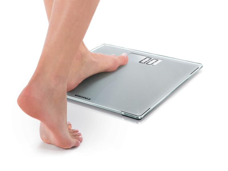 Style Sense Compact 300 Silver Bathroom Scale