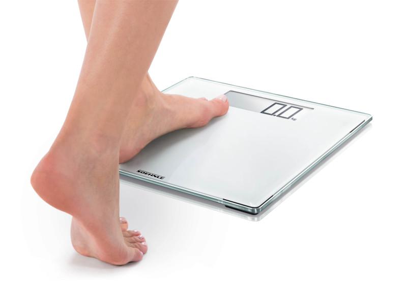 Style Sense Comfort 100 White Bathroom Scale