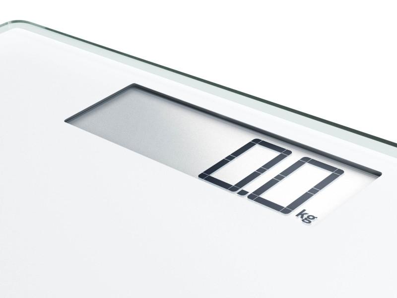 Style Sense Comfort 100 White Bathroom Scale