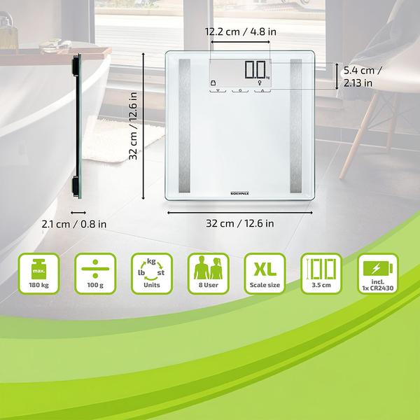 Shape Sense Control 200 Bathroom Scale