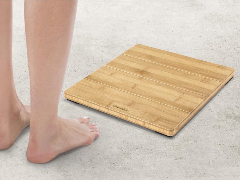 Style Sense Bamboo Magic Bathroom Scale