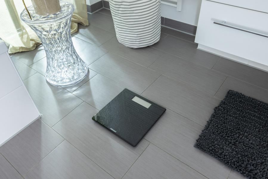Style Sense Comfort Coral Bathroom Scale