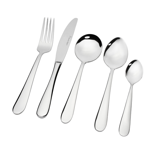 Albany Cutlery Set with Soup Spoons 40 Piece