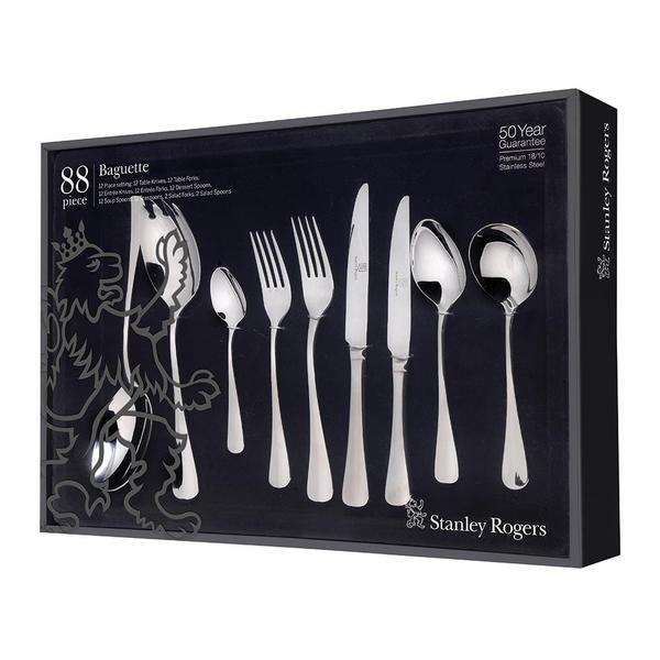 Baguette Cutlery Set 88 Piece