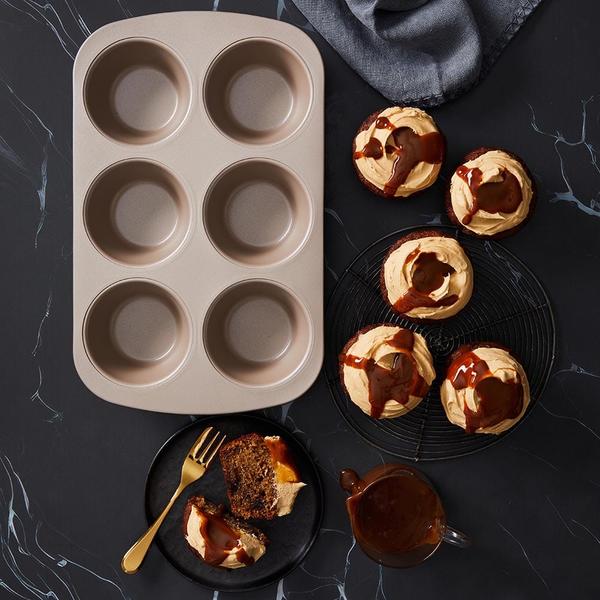 Ceramabake Texas Muffin Pan 6 Cup