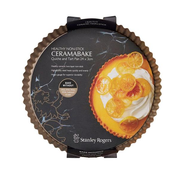 Ceramabake Quiche and Tart Pan