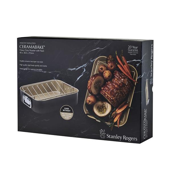 Ceramabake Heavy Duty Roaster with Rack