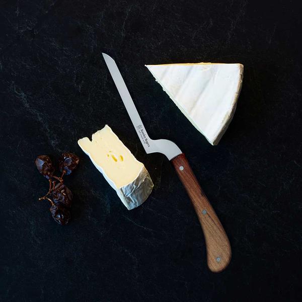 Pistol Grip Acacia Long Soft Cheese Knife