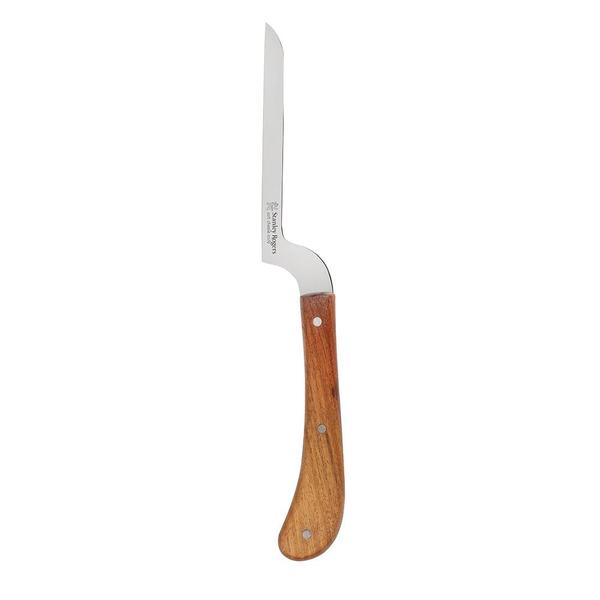 Pistol Grip Acacia Long Soft Cheese Knife