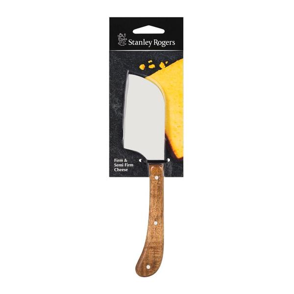 Pistol Grip Acacia Mini Cleaver