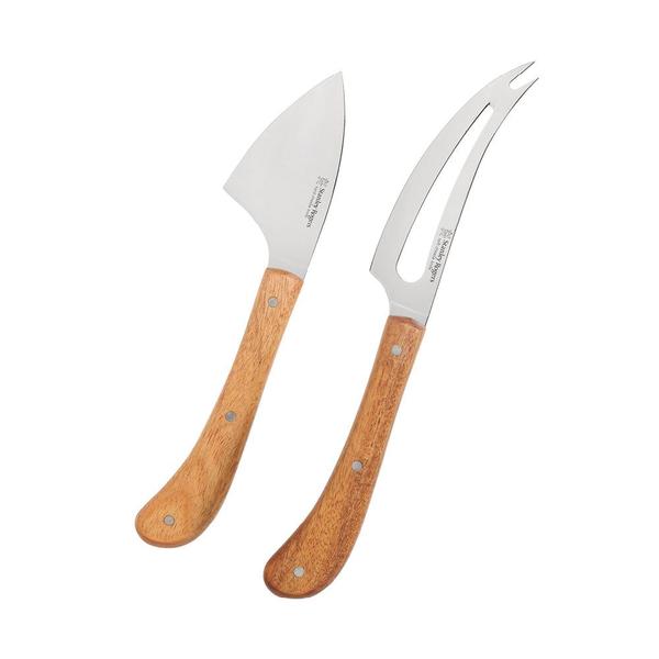 Pistol Grip Acacia 2 Piece Set