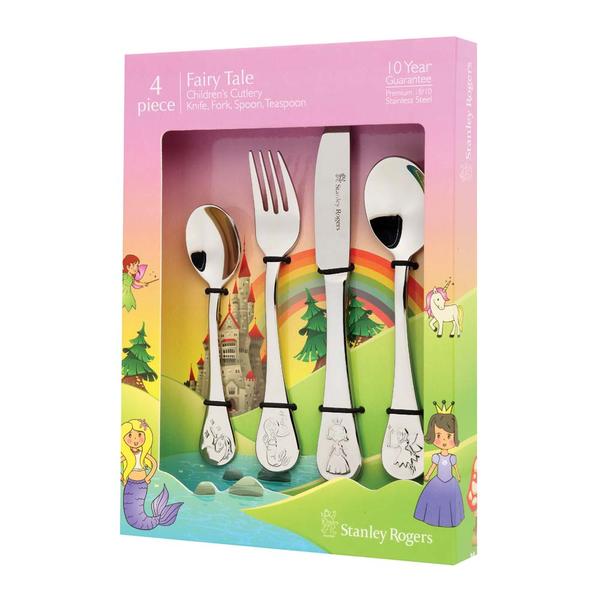 Children's Cutlery Fairy Tale 4 Piece Set