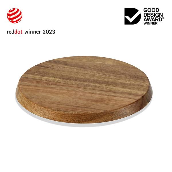 Magnetic Trivet Acacia Wood 24cm