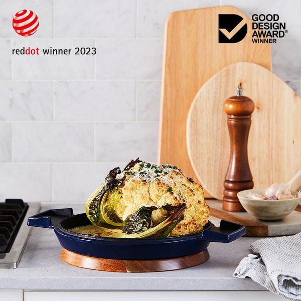 Magnetic Trivet Acacia Wood 24cm