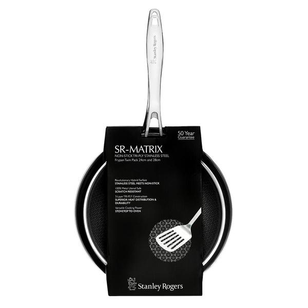Sr-Matrix Frypan Twin Pack 24cm and 28cm